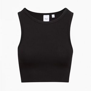 Aritzia Tna black cropped tank NWOT
